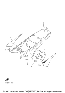 PW80R Боковые обтекатели
