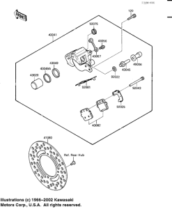  Передний суппорт