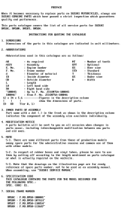 RM50 Catalog preface