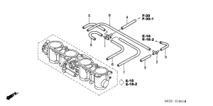 CBR900RE Дроссель