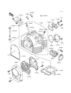 BJ250 Головка цилиндров