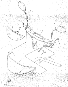 YN50R Обтекатель 1
