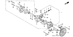 NX650 Маслонасос