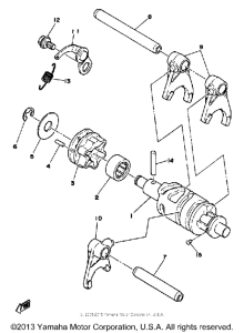 DT125F Копирный вал
