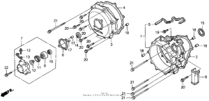 ST1100 Кожух сцепления