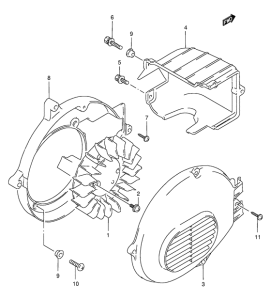 AE50 Вентилятор охлаждения