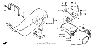 XR650L Сиденье