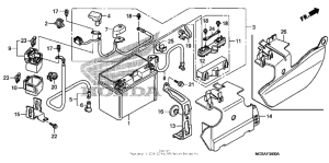 ST1300 Аккумулятор