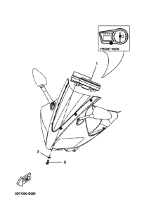 YZF-R125 Приборы