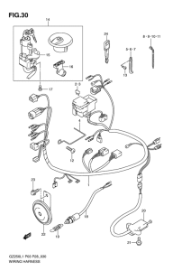 GZ250 Жгут проводов