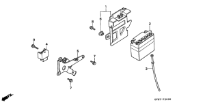 CRM50R Battery / regulator