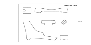 ST1100 Scuff pad set