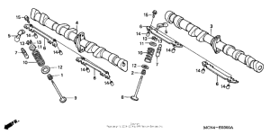 CB750 Распределительный вал