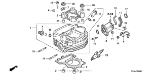 CH80 Головка цилиндров