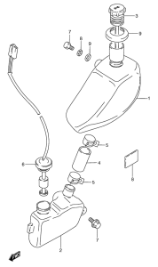 RC50 Бак масляный