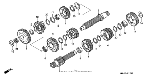 ST1100P Трансмиссия