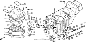 CB400 Воздушный фильтр