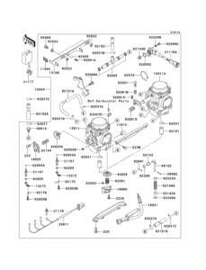 EJ650 Карбюратор