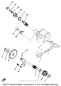 RD400E Тахометр