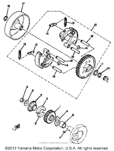 QT50T Сцепление