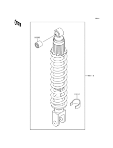 KL250 Амортизатор