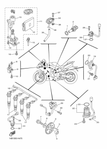 YZF-R1 Электрика 1