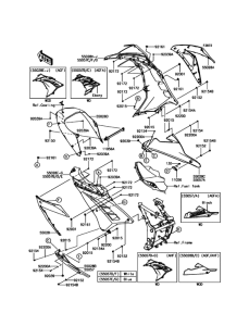 EX300 Обтекатель нижний