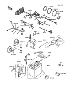 Z750 Электрика