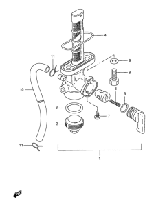 TS185 Топливный кран