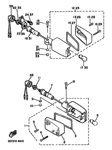 FJ1100 Поворотники