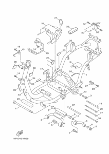 XC125SR フレーム