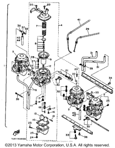 FJ1200TC Карбюратор