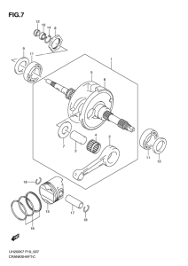 UH200 Вал коленчатый