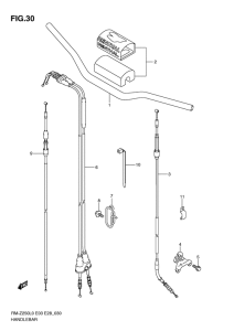 RM-Z250 Руль