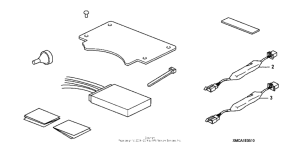 GL1800 (ABS) Cb radio kit (40 channel)
