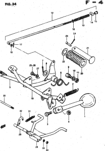 RV50 Stand - footrest