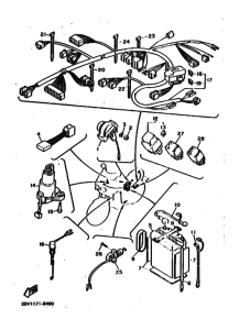 FZR750R FZR750RU Equipo electrico