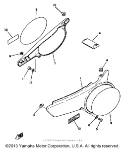 TT250G Side cover-tool