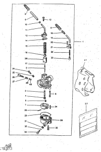 CW50RSP Карбюратор
