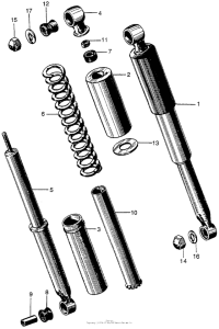 CM91 Задние амортизаторы