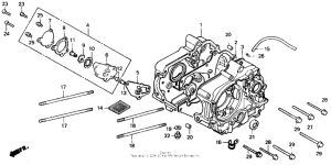 ZB50 Картер двигателя