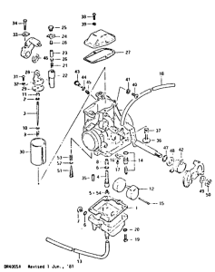 DR400 Carburetor assy