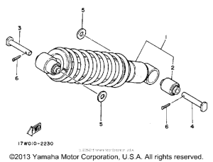 DT50LC Амортизаторы задние