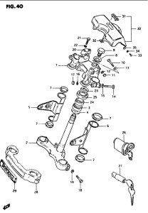 GS1100 Траверса нижняя