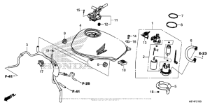 CMX300 Fuel Tank + Fuel Pump