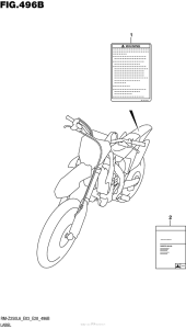RM-Z250 Label (Rm-Z250L6 E28)