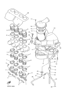 XJ600S Впускная система