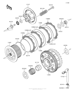 ZX1000 Clutch(Mef / mff)