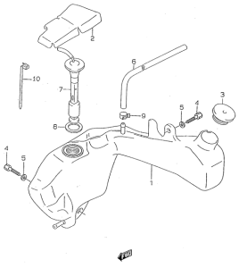RMX50 Бак масляный