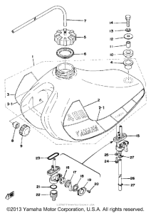 IT400C Топливный бак